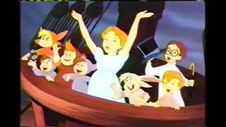 Peter Pan on video commercial 1990