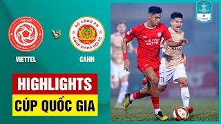 Highlights Thể Công-Viettel - CAHN  Dấu ấn tân binh Pedro lần thứ 2 đánh bại đối thủ trong 4 ngày