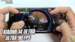 Xiaomi 14 Ultra test game PUBG New State Max Setting  90 FPS Ultra Graphics