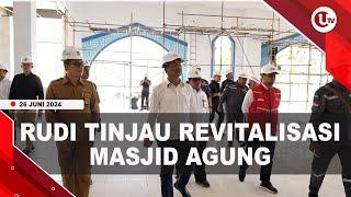 PROGRES REVITALISASI MASJID AGUNG BATAM CAPAI 90 PERSEN  U-NEWS