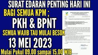 SURAT EDARAN PENTING MULAI BESOK 13 MEI 2023 SEMUA KPM PKH BPNT WAJIB TAU PEMEGANG KKS BANK BNI BRI