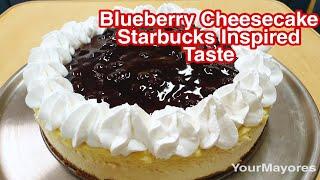 Blueberry Cheesecake Starbucks Inspired  How to Make Blueberry Cheesecake  Eps 52