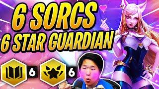 6 STAR GUARDIAN 6 SORCERER - EGIRL STRAT  TFT 10.8 Guide  Teamfight Tactics Galaxies Set 3