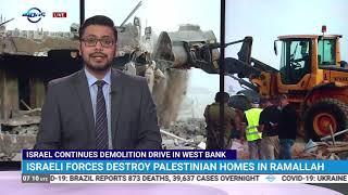 Daily Top News  ISRAEL CONTINUES DEMOLITION DRIVE IN WEST BANK   Indus News