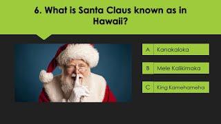 Christmas Trivia For The Whole Family