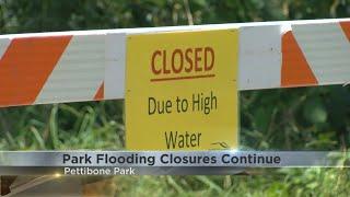 Park flooding closures continue