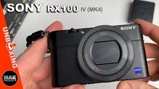 Sony RX100 IV M4 unboxing video 2021 second hand in pristine condition 4k recording