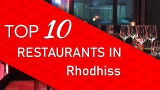 Top 10 best Restaurants in Rhodhiss North Carolina