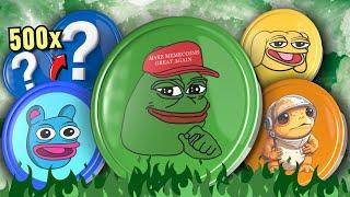 PEPE + Top 5 *BEST* Meme Coins To Make Millionaires