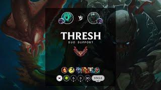 Thresh Support vs Pyke - KR Grandmaster Patch 12.18