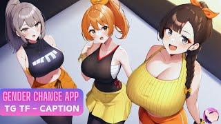 Gender change APPTG TF Caption Anime MTF Transgender Transformation