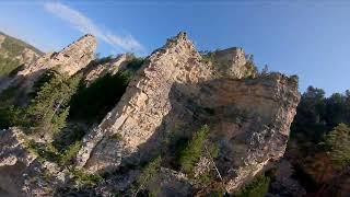 Cliffside Drift FPV Dance with Danger