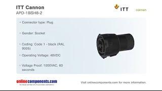 Component Moment - ITT Cannon’s APD-1BSH8-2