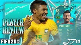 FIFA 20 FLASHBACK PAULINHO 88 PLAYER REVIEW