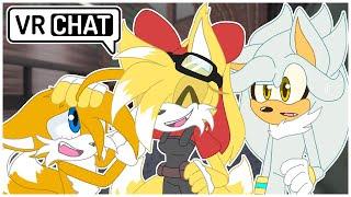 FEMALE TAILS?  Silver & Tails Meet A Female Version Of Tails? VR Chat