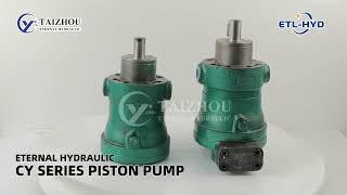 CY Piston Pump from Eternal Hydraulic