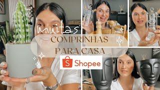 COMPRINHAS NA SHOPEE PARA CASA Muitos ITENS DE DECORAÇÃO UTENSÍLIOS DE COZINHA e UTILIDADES