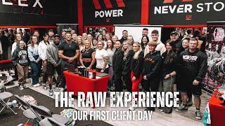 The Raw Experience - Our first client meet up at UltraFlex Hull