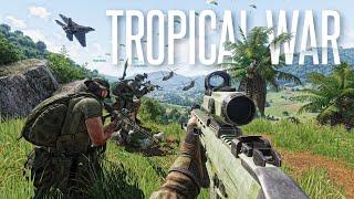 THE 247 TROPICAL WAR IN ARMA 3 - Antistasi Tanoa