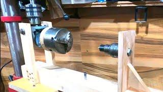 3 Awesome Drill Press Homemade Attachments