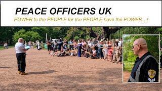 #PEACEOFFICERS UK Said They Are Going To Replace The #POLICE & Judiciary