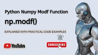 Python Numpy modf Function Explained  Python  Numpy Function  Numpy Python Tutorial