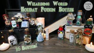 Magical Holiday Potion Bottles  Harry Potter Christmas  Winter Potions  Wizarding World Inspired