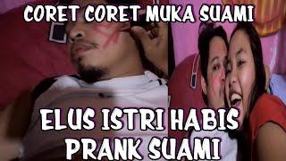 ELUS ISTRI HABIS PRANK SUAMI CORET MUKA