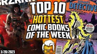 Optioned Launched... Forgotten?    Top 10 Trending Comic Books of the Week  3-20-2023