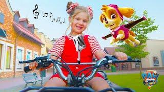 Diana and Roma Paw Patrol The Movie - Keep Up with the Pups - Kids Song Official Music Video