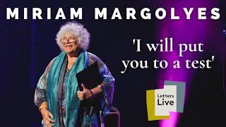 Miriam Margolyes reads Ayn Rands very stern letter to her niece