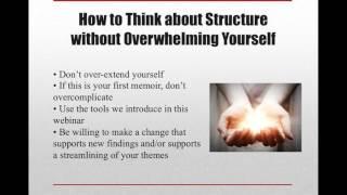 Structure The Backbone of Your Memoir