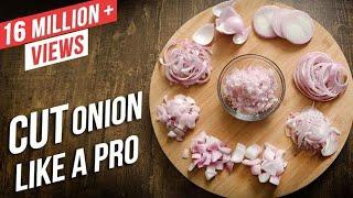 How To Cut Onions Like A Pro  Different Ways To Chop An Onion  Basic Cooking