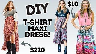 Make Cute + Cozy Maxi Dresses for Summer THRIFT FLIP  DIY w Orly Shani