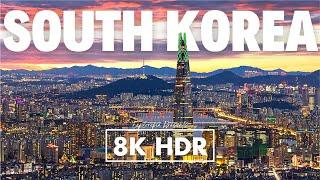 South Korea  in 8K ULTRA HD HDR 60 FPS Video by Drone