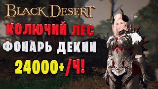 Колючий лес - Фонарь Декии  2 свиток 24000+  Страж в наследии  Black Desert