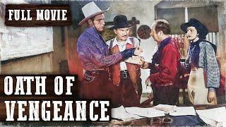 OATH OF VENGEANCE  Buster Crabbe  Al St. John Full Western Movie  English  Free Wild West Movie