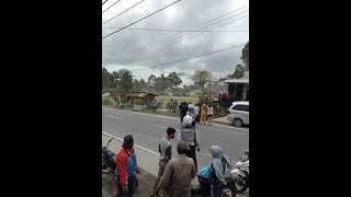 Presiden jokowidodo hadir ke bencana gunung semeru