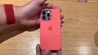 Sierra Blue + Pink Pomelo Does iPhone 13 Pro Max MATCH with Apple Official MagSafe Silicone Case?