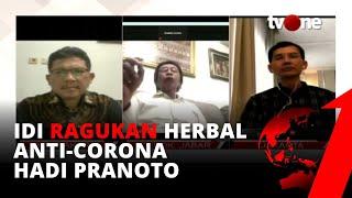 Sedang Viral Hadi Pranoto Klaim Obat Corona IDI Terang-terangan Ragukan Uji Klinis  tvOne