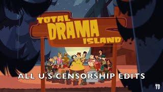 Every Single American Censorship Edit in Total Drama Island