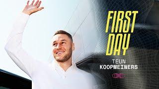 TEUN KOOPMEINERS is finally a Juventus Player  His First Day as a Bianconero 