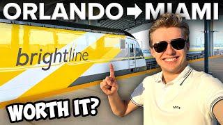Orlando-Miami Brightline OPENING DAY Round Trip REVIEW
