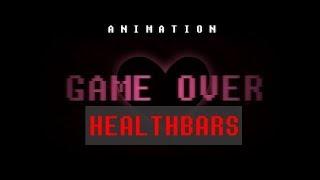 Fan-Made Glitchtale - Game Over with healthbars - Camila Cuevas