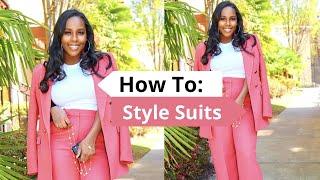 HOW TO STYLE SUITS AND TWO PIECE SETS - SPRING EDITION HAUL I River Island X Target X Zara & More