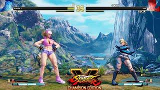 Street Fighter V CE Cammy vs Lucia PC Mod