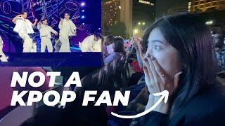 A non Kpop fan goes to a Kpop concert for the first time