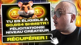  HAMSTER KOMBAT - LE LISTING AIRDROP APPROCHE 