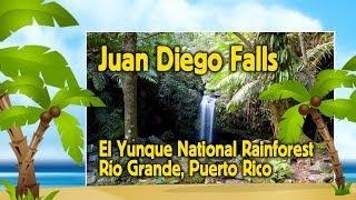 Juan Diego Falls El Yunque National Rainforest - Puerto Rico