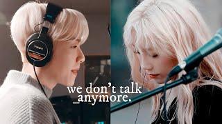 baekhyun 백현 × taeyeon 태연 — we dont talk anymore AI cover